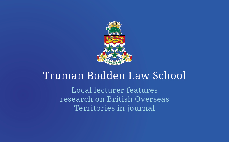 Local lecturer features research on British Overseas Territories in journal